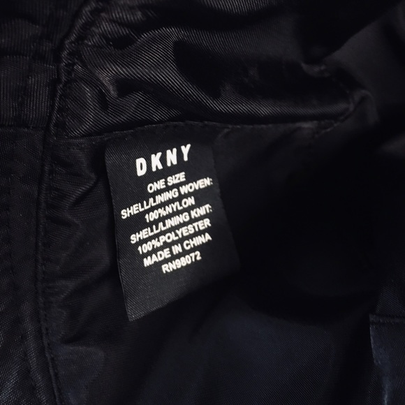 New authentic DKNY logo black bucket hat π€ - Picture 5 of 5